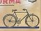 Metal Sign from Lea Et Norma Bicycles, Belgium, 1935, Image 4