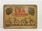Metal Sign from Lea Et Norma Bicycles, Belgium, 1935, Image 1