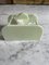 Art Deco Cosmetic Box in Mint Green Acrylic Glass 4