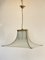 Deckenlampe aus Glas & Messing, 1960er 1