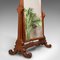 Antiker englischer Stiefelmacher Spiegel, 1840er 8