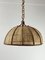 Suspension Lamp in Bamboo and Rattan, Italy, 1970s 1