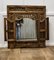Wall Mirror Concealed by Heavy Carved Teak Door Shutters, 1890s 4