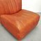 Model 9000 Lounge Chair in Cognac Leather attributed to Tito Agnoli for Arflex, 1970s, Image 9