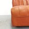 Model 9000 Lounge Chair in Cognac Leather attributed to Tito Agnoli for Arflex, 1970s, Image 11