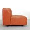 Model 9000 Lounge Chair in Cognac Leather attributed to Tito Agnoli for Arflex, 1970s 3