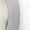 Round Mirror in Textured Aluminum by Lorenzo Burchiellaro, 1970s, Image 9