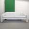 Shell Sofa in White Leather from Marac, 1980s 1