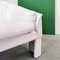 Shell Sofa in White Leather from Marac, 1980s, Image 7