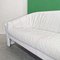 Shell Sofa in White Leather from Marac, 1980s, Image 6