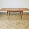 Mid-Century Extendable Draw-Leaf Dining Table by K.A. Jorgensen for A/S Mobelfabrik, 1970s 6