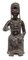 Artista de Benin, Estatuas de L'Offrande de Cauris, Bronces, 1950. Juego de 2, Imagen 1