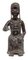 Benin Artist, L'Offrande de Cauris Statues, Bronzes, 1950, Set of 2 1