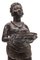 Benin Artist, L'Offrande de Cauris Statuen, Bronzen, 1950, 2er Set 12