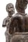 Artista de Benin, Estatuas de L'Offrande de Cauris, Bronces, 1950. Juego de 2, Imagen 4