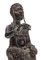 Benin Artist, L'Offrande de Cauris Statues, Bronzes, 1950, Set of 2 2
