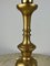 Torch Table Lamp in Gilt Beech, Italy, 1980s 2