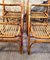 Mid-Century Bamboo Folding Chairs, 1960s, Set of 4, Image 3