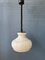 Mid-Century Opaline Milk Glass Pendant Lamp 1