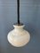 Mid-Century Opaline Milk Glass Pendant Lamp 7