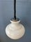 Mid-Century Opaline Milk Glass Pendant Lamp 9