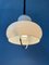 Mid-Century Opaline Milk Glass Pendant Lamp 2