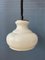 Mid-Century Opaline Milk Glass Pendant Lamp 10