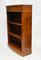 Walnut Bookcases with Open Front & Sheraton Inlay, Set of 2 3
