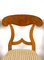 Biedermeier Nutwood Shovel Dining Chairs, 19th Century, Set of 6, Image 3