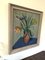 Tranquil Blooms, 1940s, Oil on Board, Framed 4