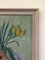 Tranquil Blooms, anni '40, Olio su tavola, con cornice, Immagine 6