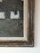 Courtyard Bench, Oil on Board, 1950s, Framed, Image 6