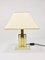 Ivory and Gilt Brass Table Lamps, Italy, 1970s, Set of 2, Image 14