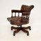 Antique Victorian Style Swivel Desk Chair, 1960, Image 5