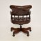 Antique Victorian Style Swivel Desk Chair, 1960, Image 6