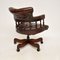 Antique Victorian Style Swivel Desk Chair, 1960, Image 4