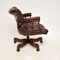 Antique Victorian Style Swivel Desk Chair, 1960, Image 3