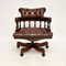 Antique Victorian Style Swivel Desk Chair, 1960, Image 2