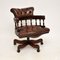Antique Victorian Style Swivel Desk Chair, 1960, Image 1