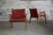 Leather Chairs by Jacques Hauville, 1950s, Set of 2 17