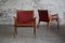 Leather Chairs by Jacques Hauville, 1950s, Set of 2 16