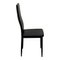 Dining Chairs in Black Eco-Leather, 1970s, Set of 4, Image 7