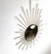 Vintage Minimalist Brass Sunburst Mirror, 1970s 7