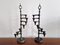 Brutalist Cast Iron and Brass Candelabra by Jens Quistgaard, Denmark, 1960s, Image 5