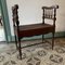 Antique Bench in Wood & Cane, 1890s 3