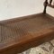 Banc Antique en Bois et Rotin, 1890s 13