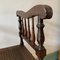 Antique Bench in Wood & Cane, 1890s 5