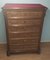 Antique Chest of Drawers in Walnut, 19th Century, Image 1