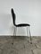 Sedie da pranzo nr. 3107 in pelle di Arne Jacobsen per Fritz Hansen, set di 6, Immagine 9