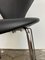 Modell 3107 Esszimmerstühle aus Leder von Arne Jacobsen für Fritz Hansen, 6 . Set 7
